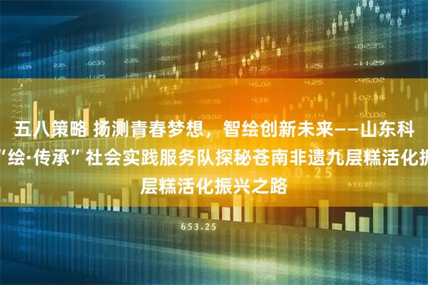 五八策略 扬测青春梦想，智绘创新未来——山东科技大学“绘·传承”社会实践服务队探秘苍南非遗九层糕活化振兴之路